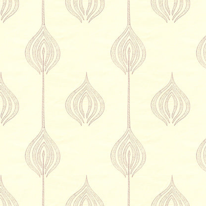Tulip Embroidery - Mauve