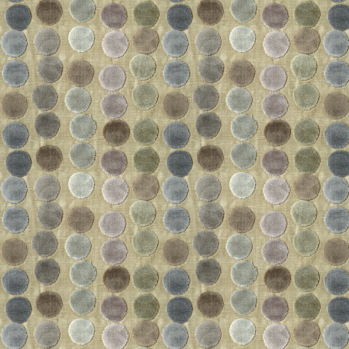 Avery Dots - Mauve/Taupe