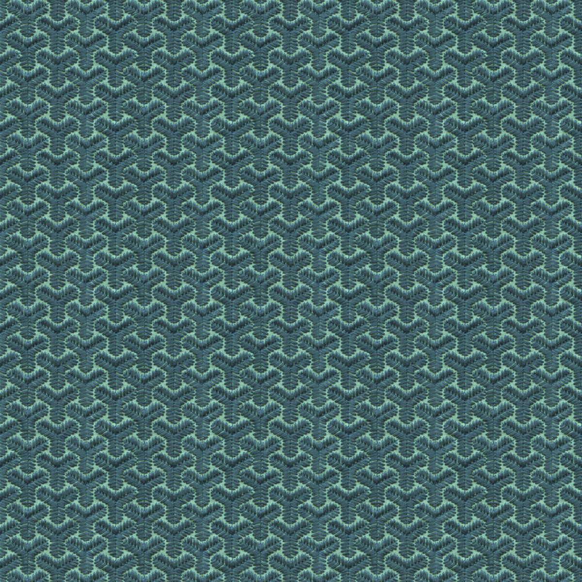 Chengtudoor Emb - Blue/Aqua