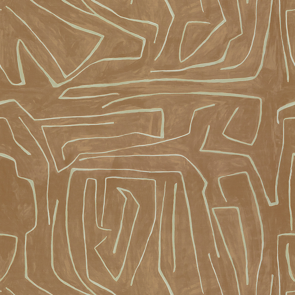 Graffito - Salmon/Cream