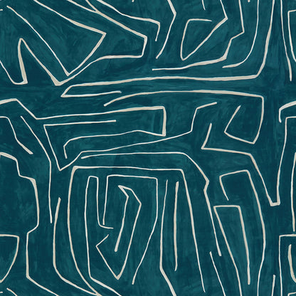Graffito - Teal/Pearl