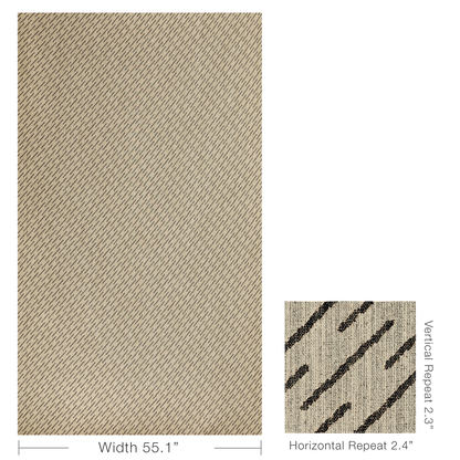 Esker Weave - Ebony/Ivory