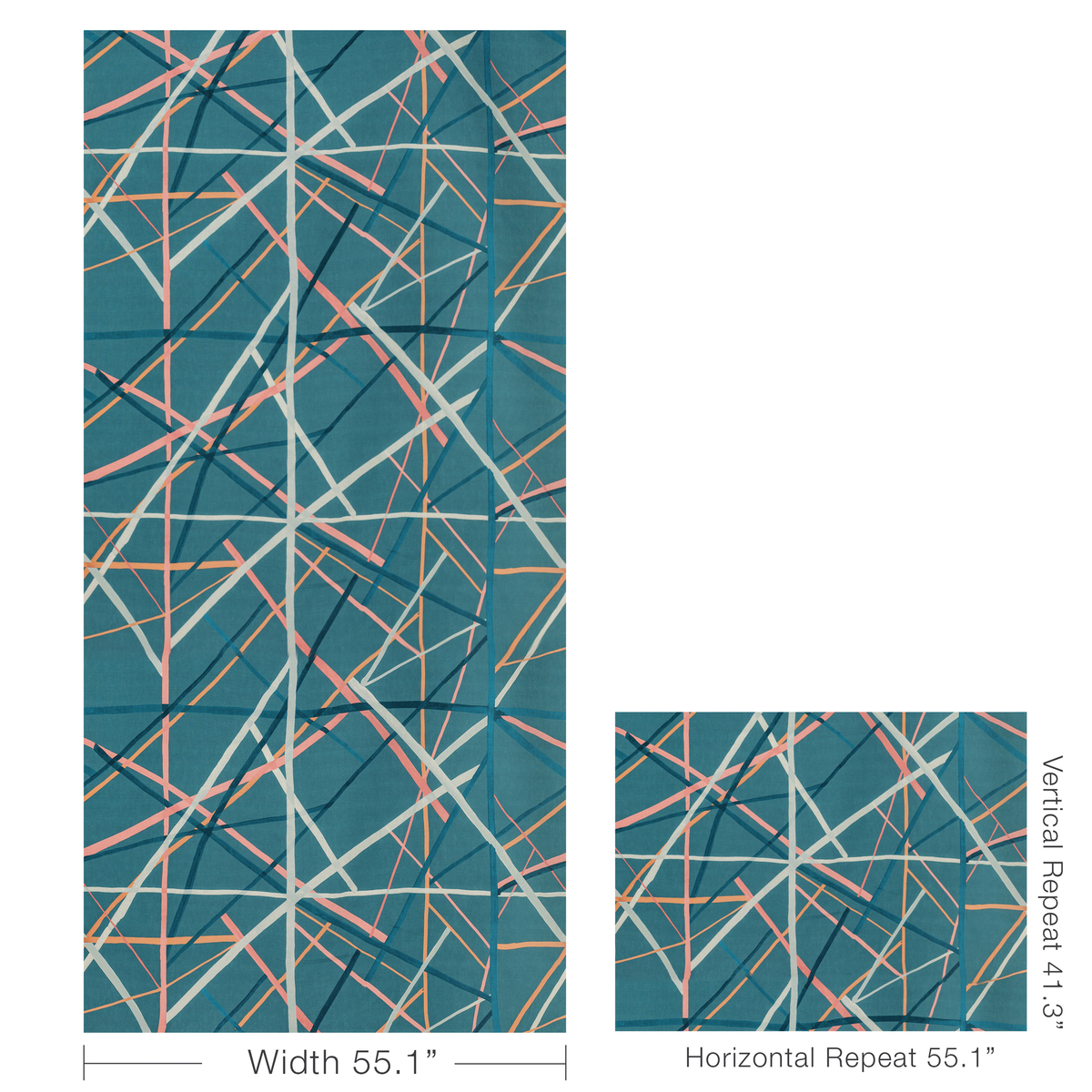 Simpatico Print - Teal