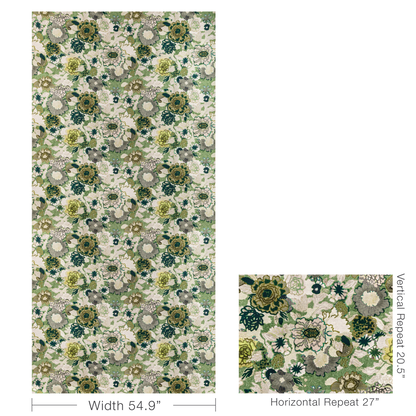 Arioso Print - Stone/Jade