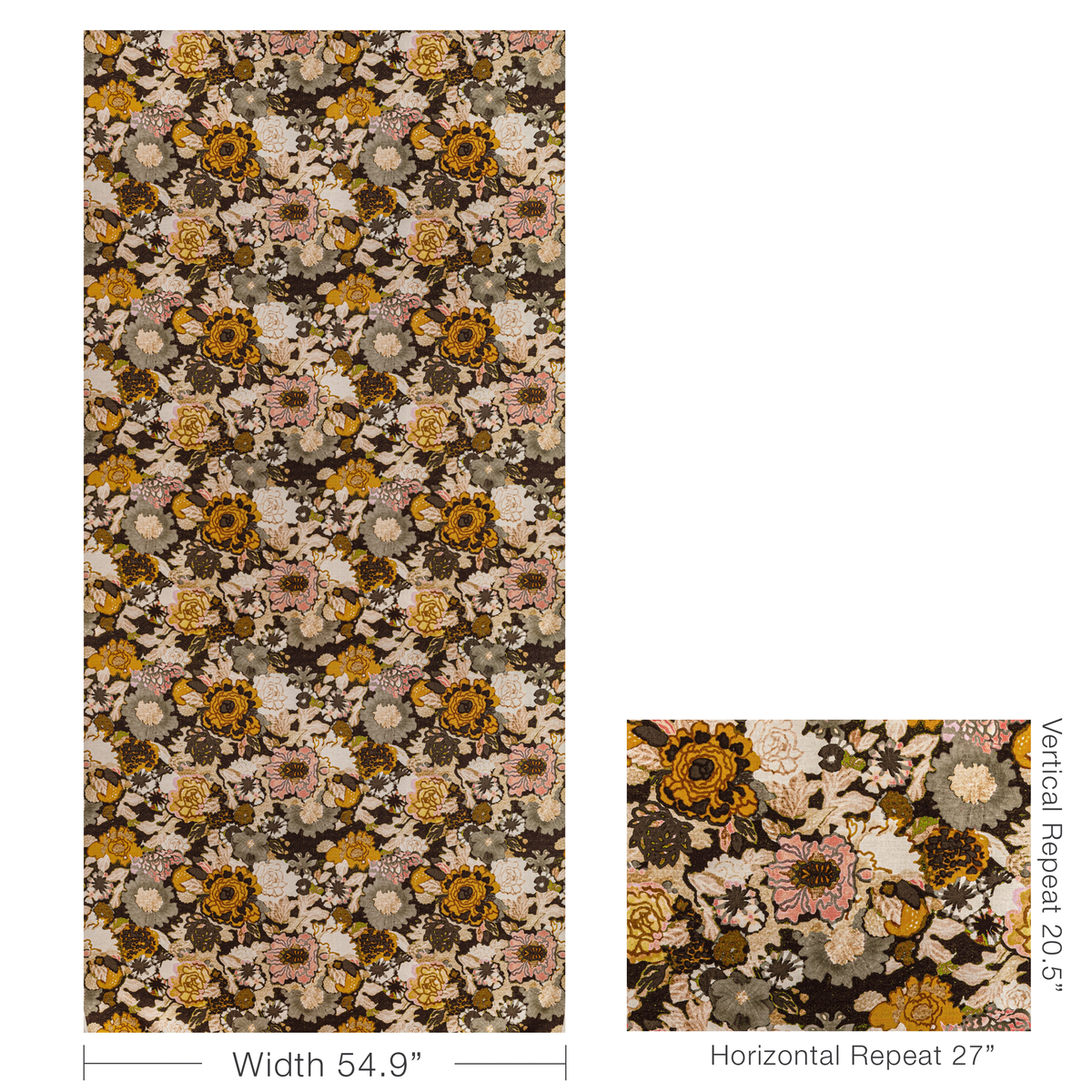 Arioso Print - Petal/Coin