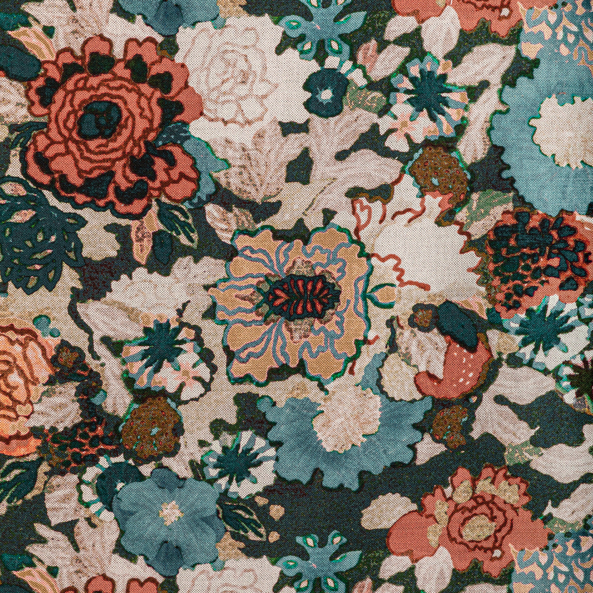 Arioso Print - Sea/Spice