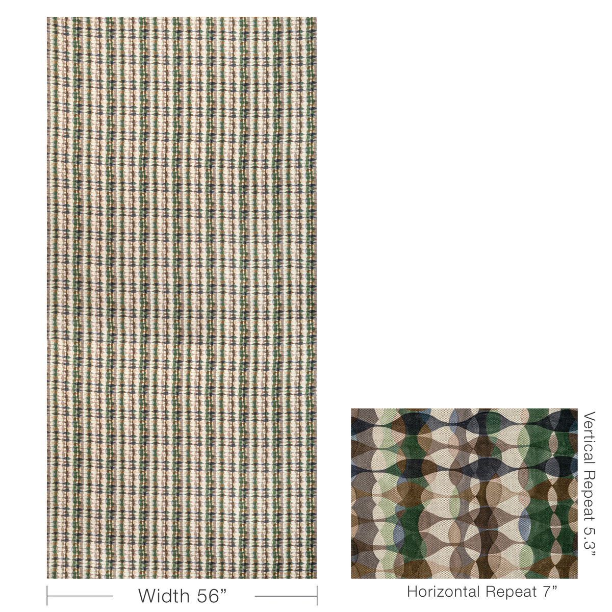 Overtone Print - Spruce