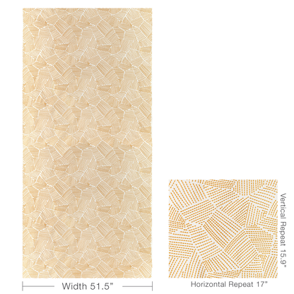 Chord Embroidery - Gold