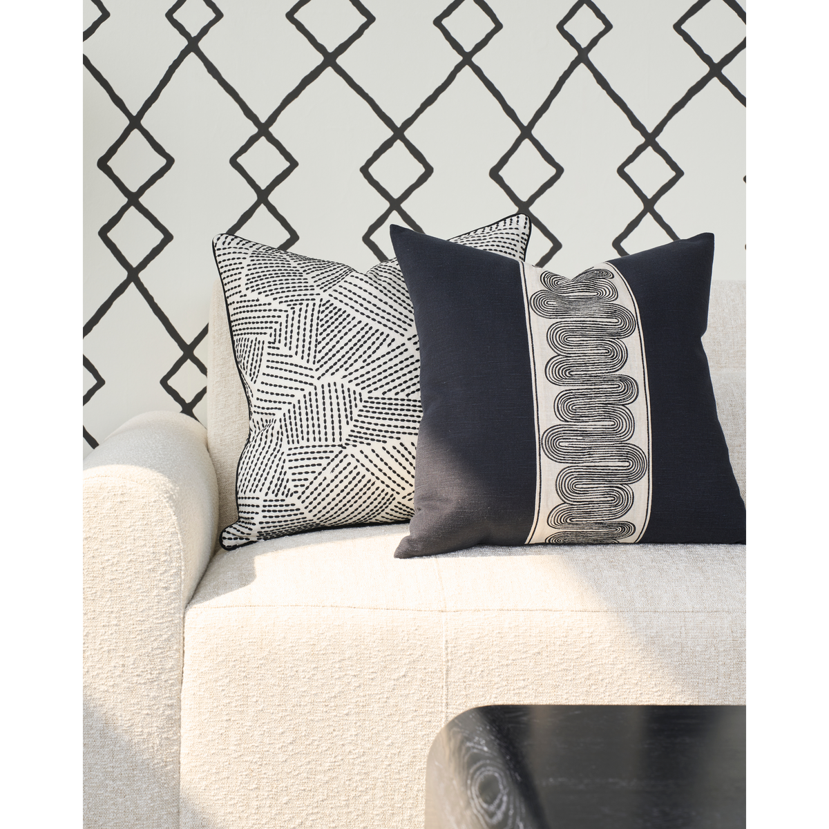Chord Embroidery - Ebony