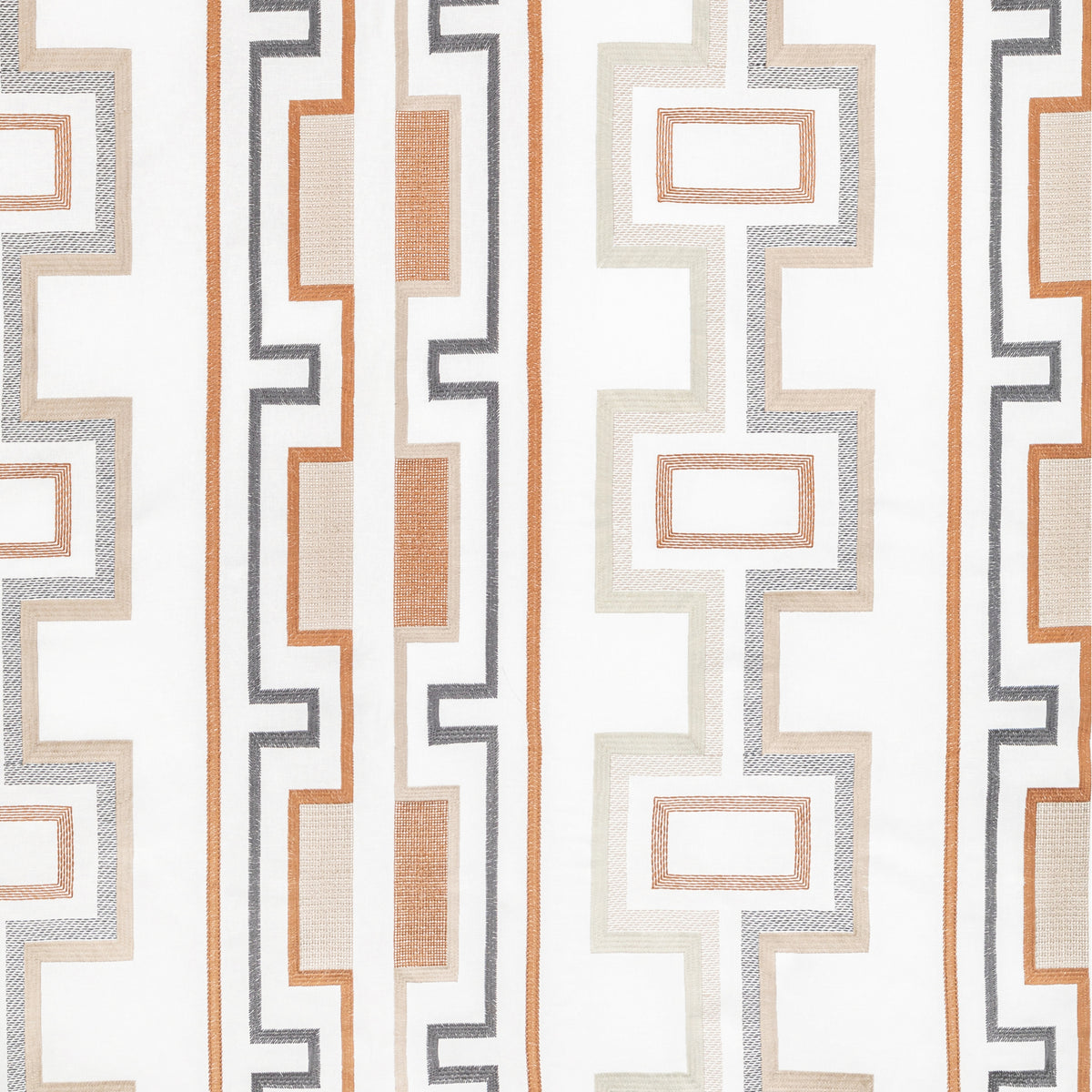 Tritone Embroidery - Copper