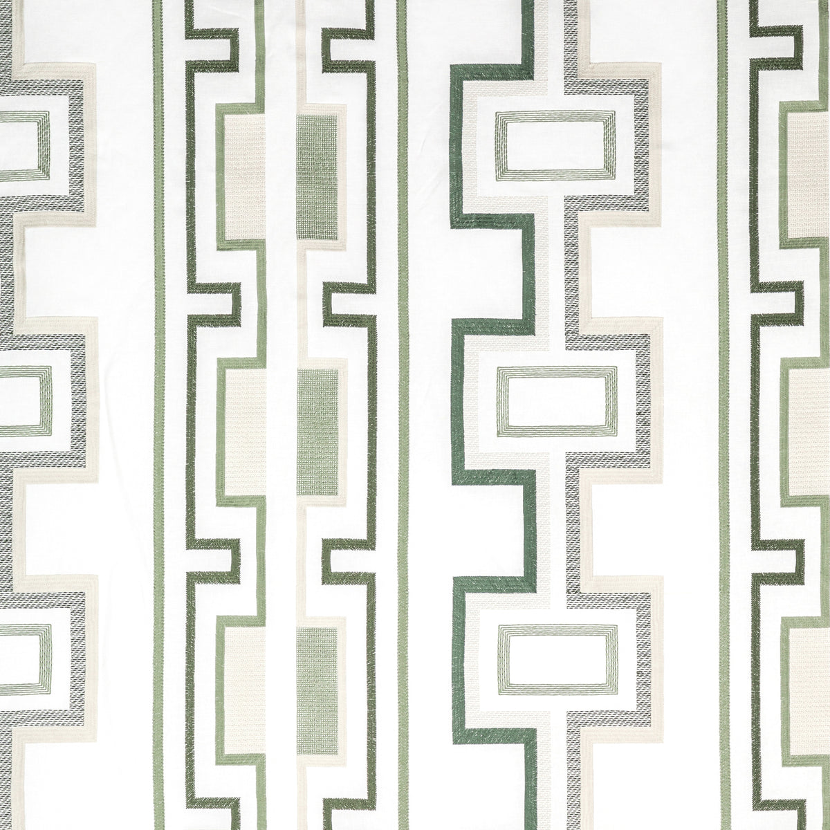 Tritone Embroidery - Sage