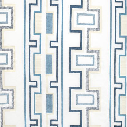 Tritone Embroidery - Navy