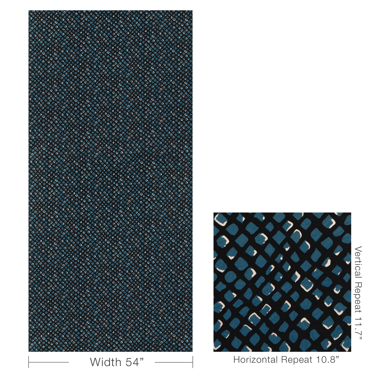 Lenox Print - Denim
