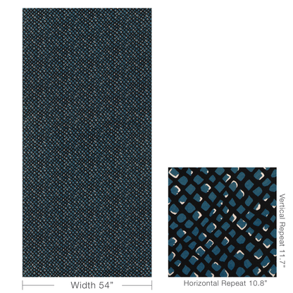 Lenox Print - Denim