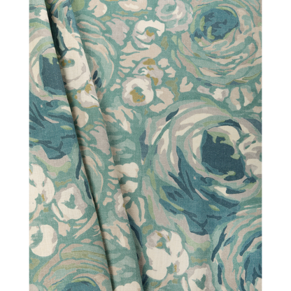 Orchard Print - Aqua/Stone