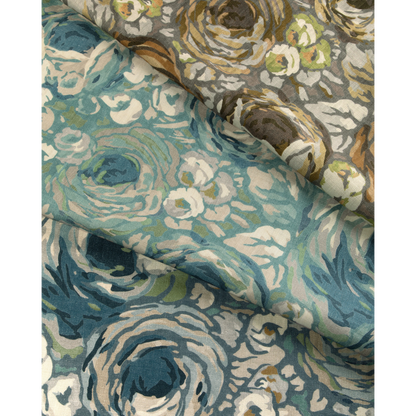 Orchard Print - Blue/Denim
