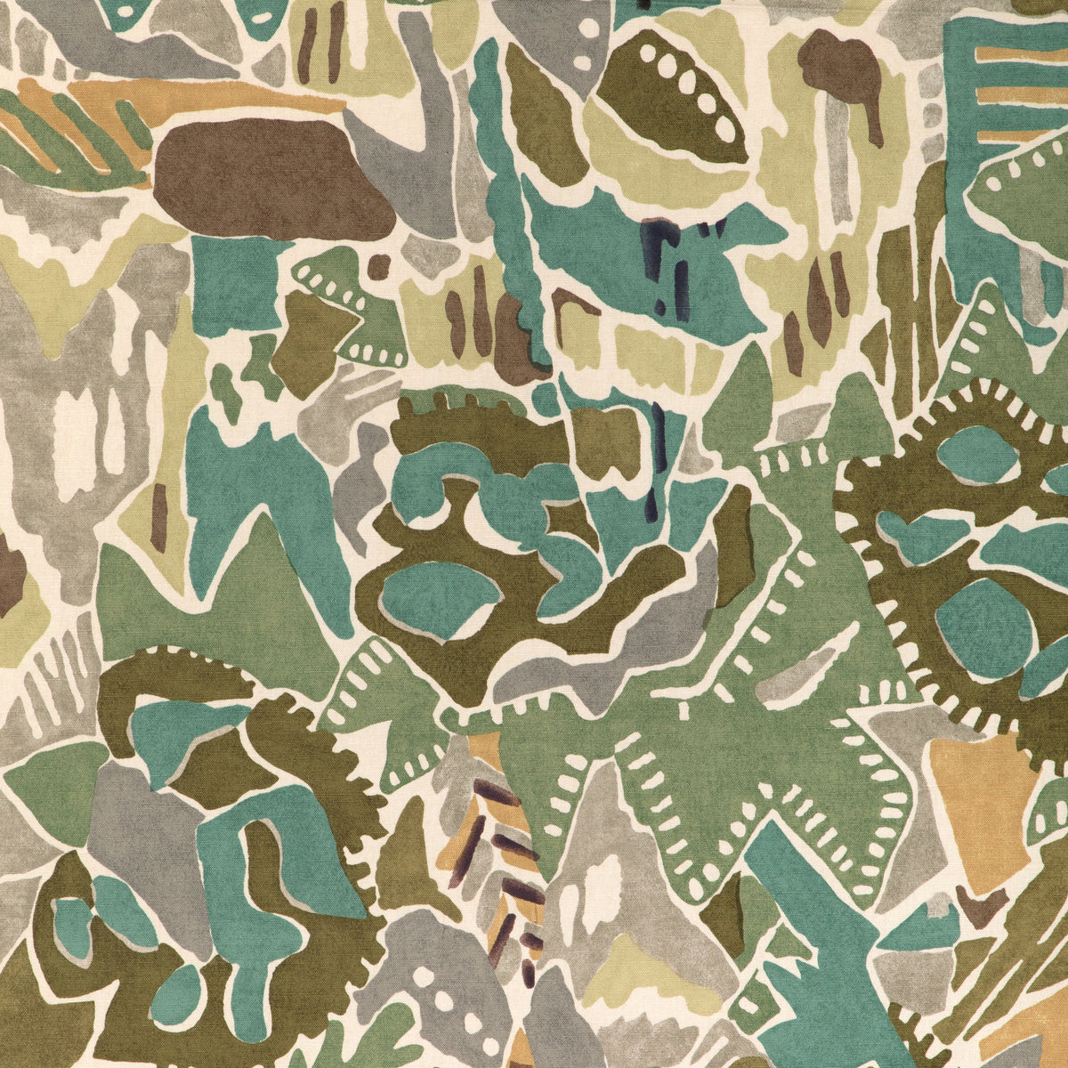 Chrystie Print - Moss/Fog