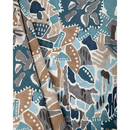 Chrystie Print - Denim/Slate