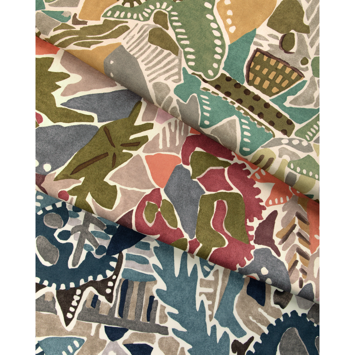 Chrystie Print - Denim/Slate