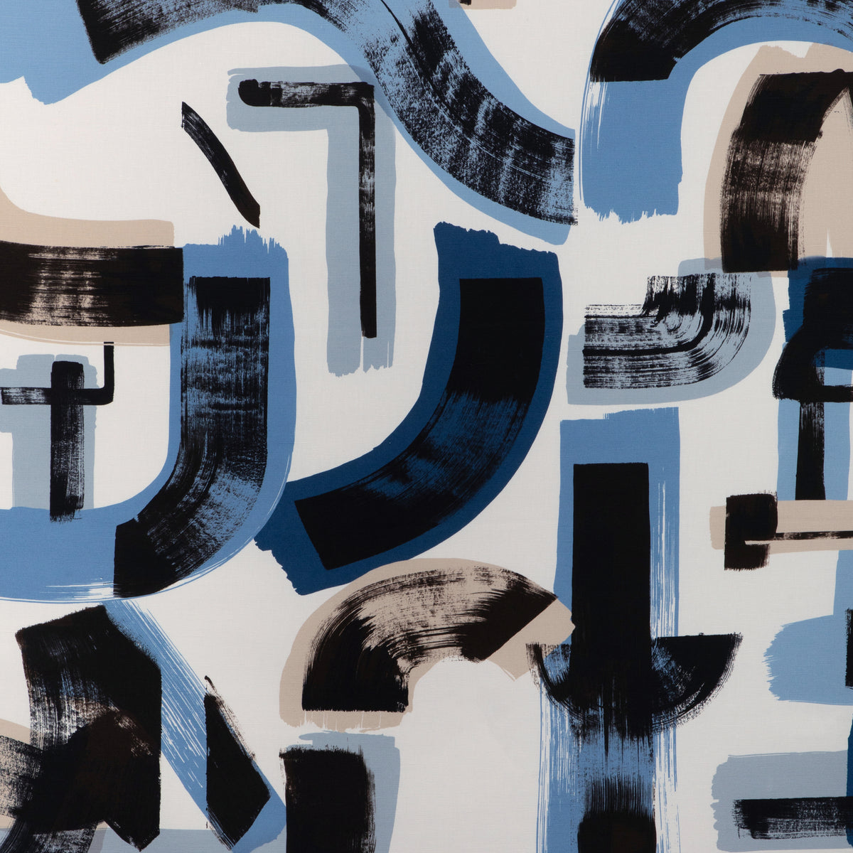 Bleecker Print - Capri/Navy