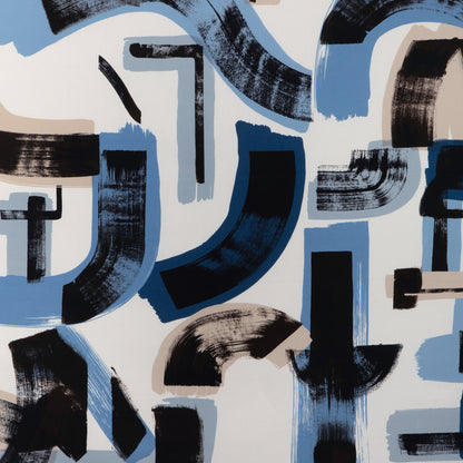 Bleecker Print - Capri/Navy