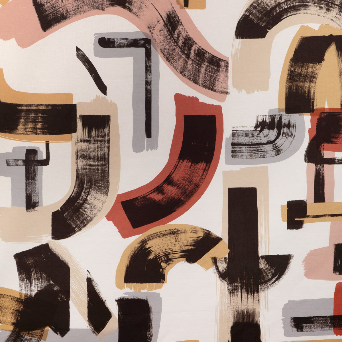 Bleecker Print - Spice/Gold