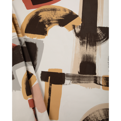 Bleecker Print - Spice/Gold