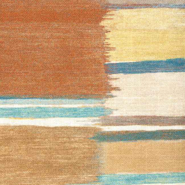 Wharf Print - Clay Multi