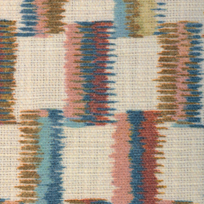 Brushstroke - Rust/Teal