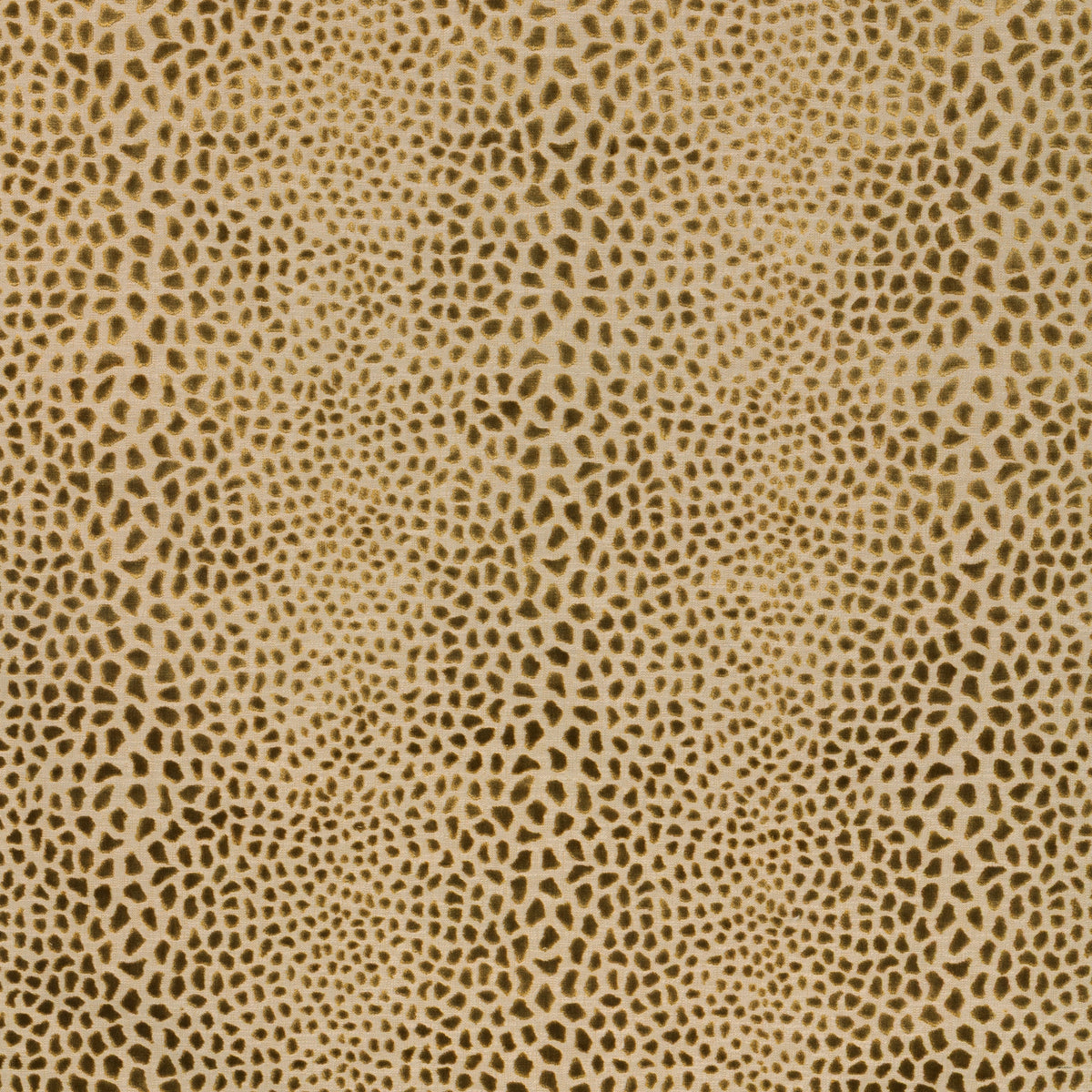 Cheetah Velvet - Ochre