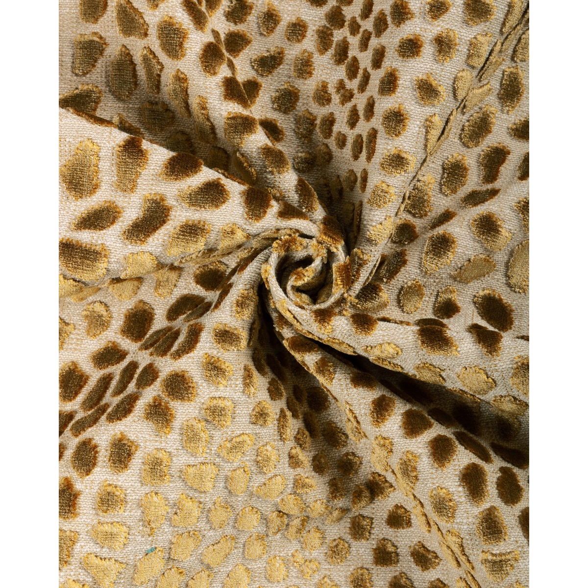 Cheetah Velvet - Ochre