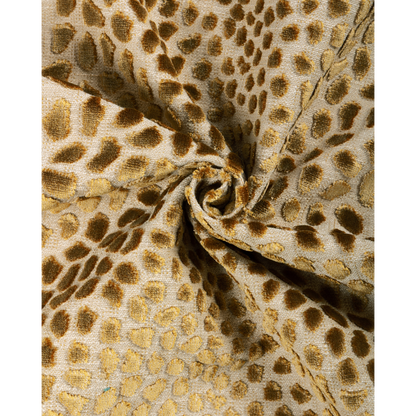 Cheetah Velvet - Ochre