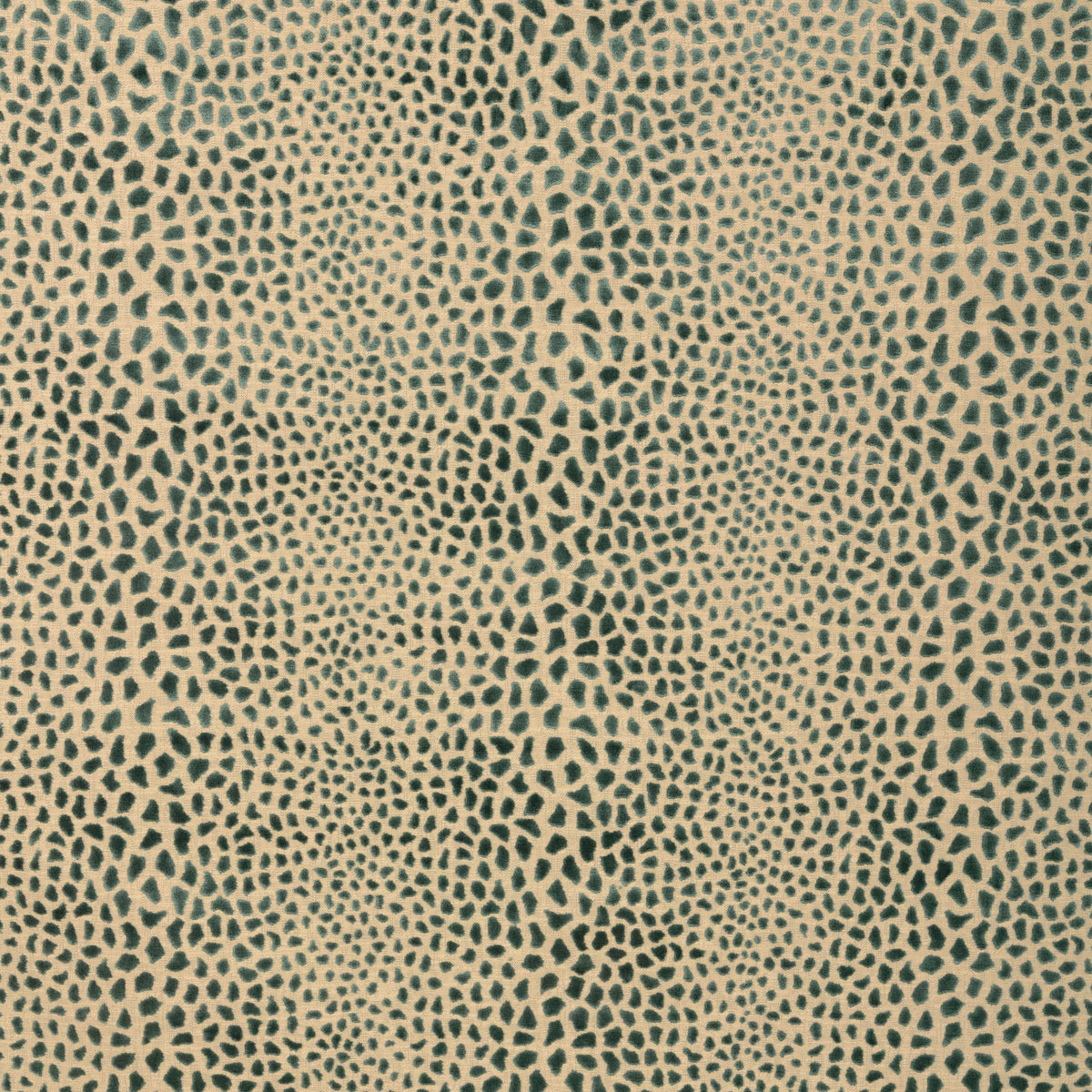 Cheetah Velvet - Marine