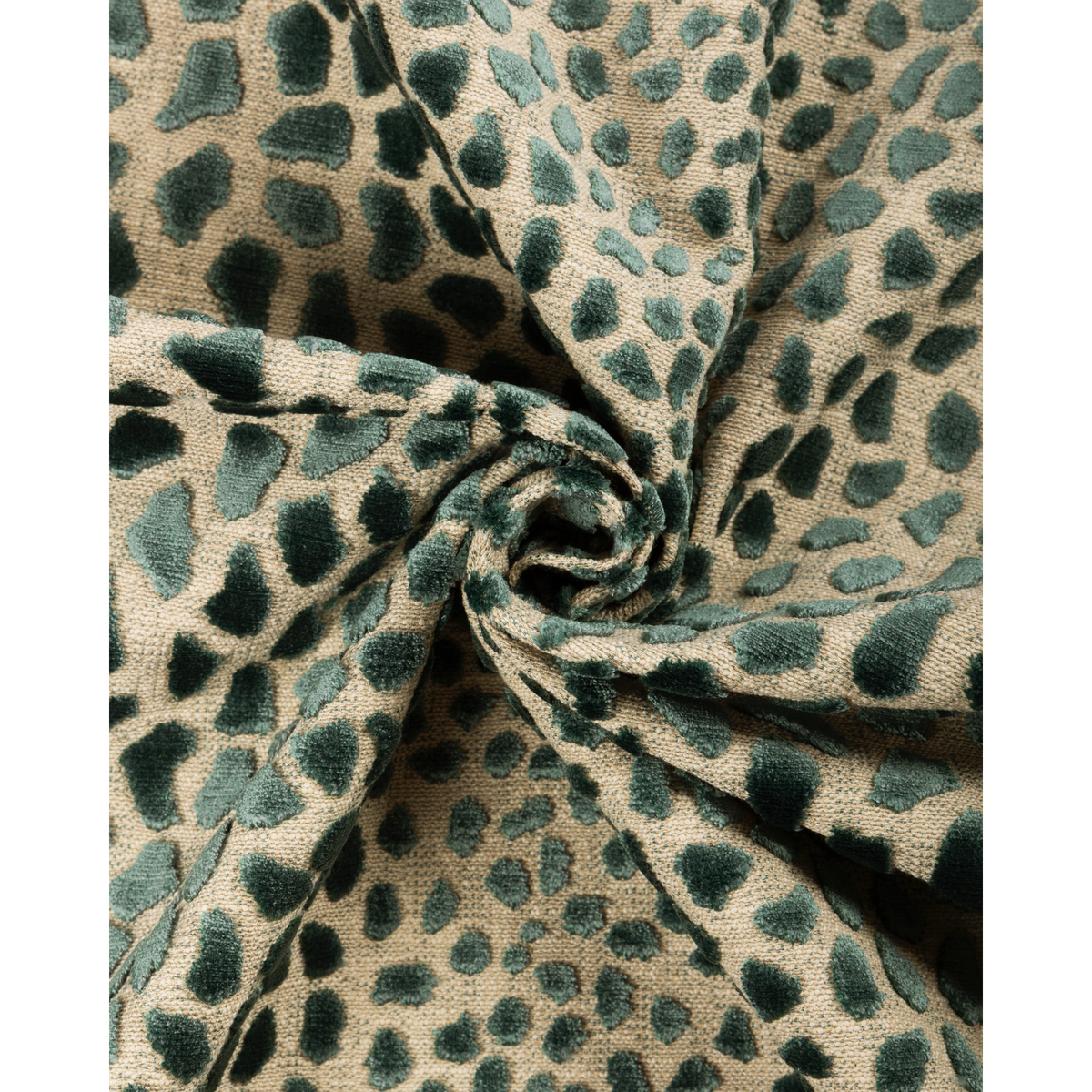 Cheetah Velvet - Marine