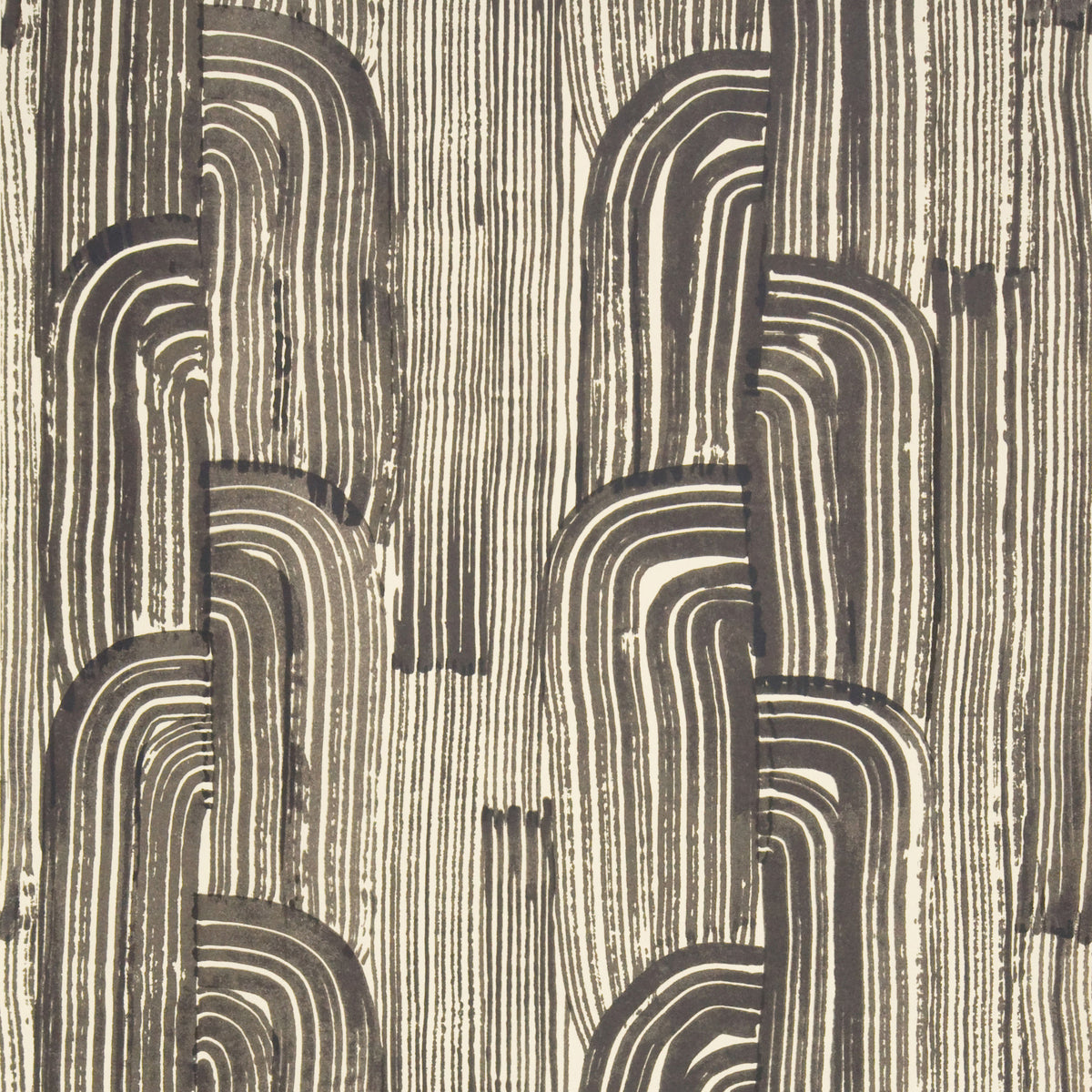 Crescent Paper - Ebony/Cream