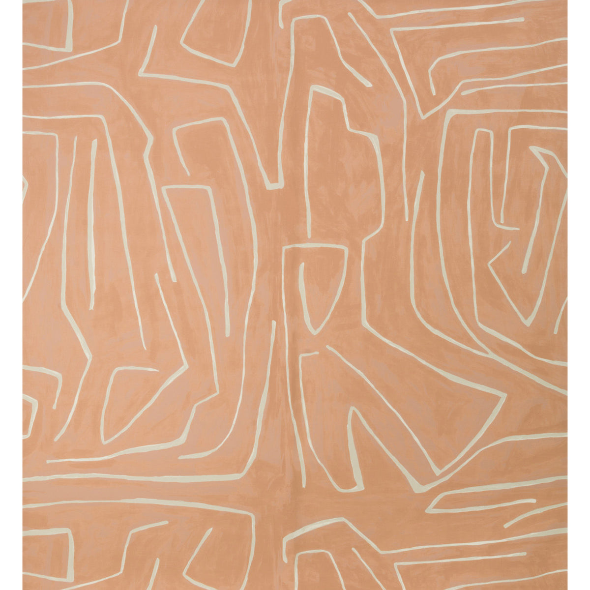 Graffito - Salmon/Cream