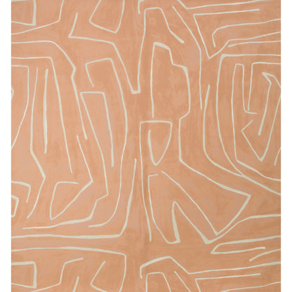 Graffito - Salmon/Cream