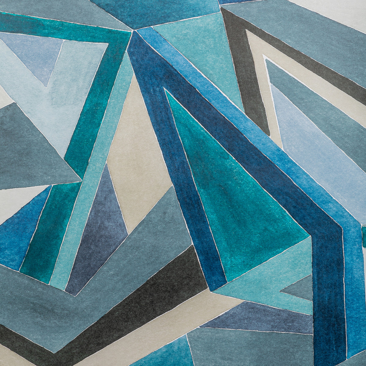 Roulade Paper - Navy/Teal