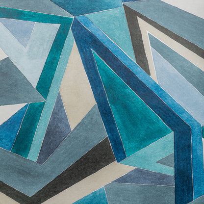 Roulade Paper - Navy/Teal