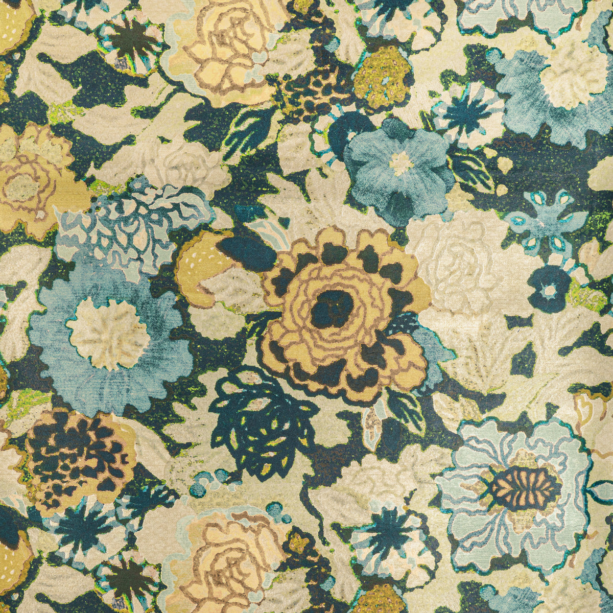 Arioso Paper - Marine/Citron