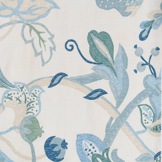 Gorda Fabric by Titley & Marr in Jade and Mist