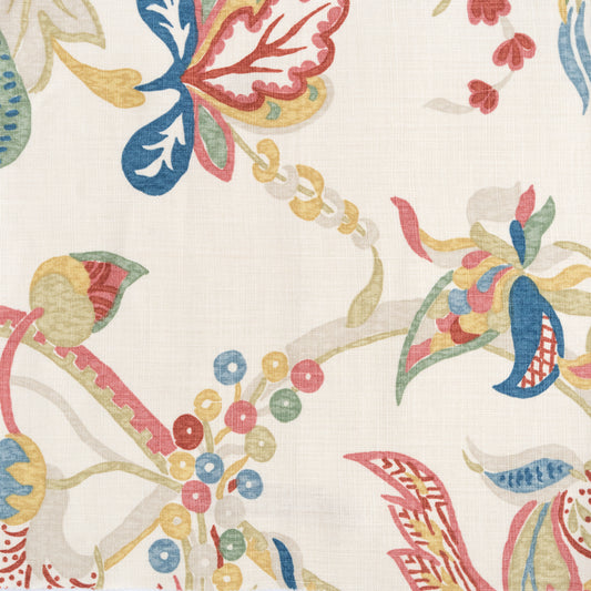 Gorda Fabric by Titley & Marr in Berry and Gold