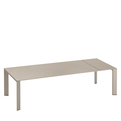 Grande Arche Extendable Dining Table Rectangle 220 by JANUS et Cie in Mercury
