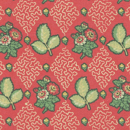 Hampton Fabric by Titley & Marr in Geranium
