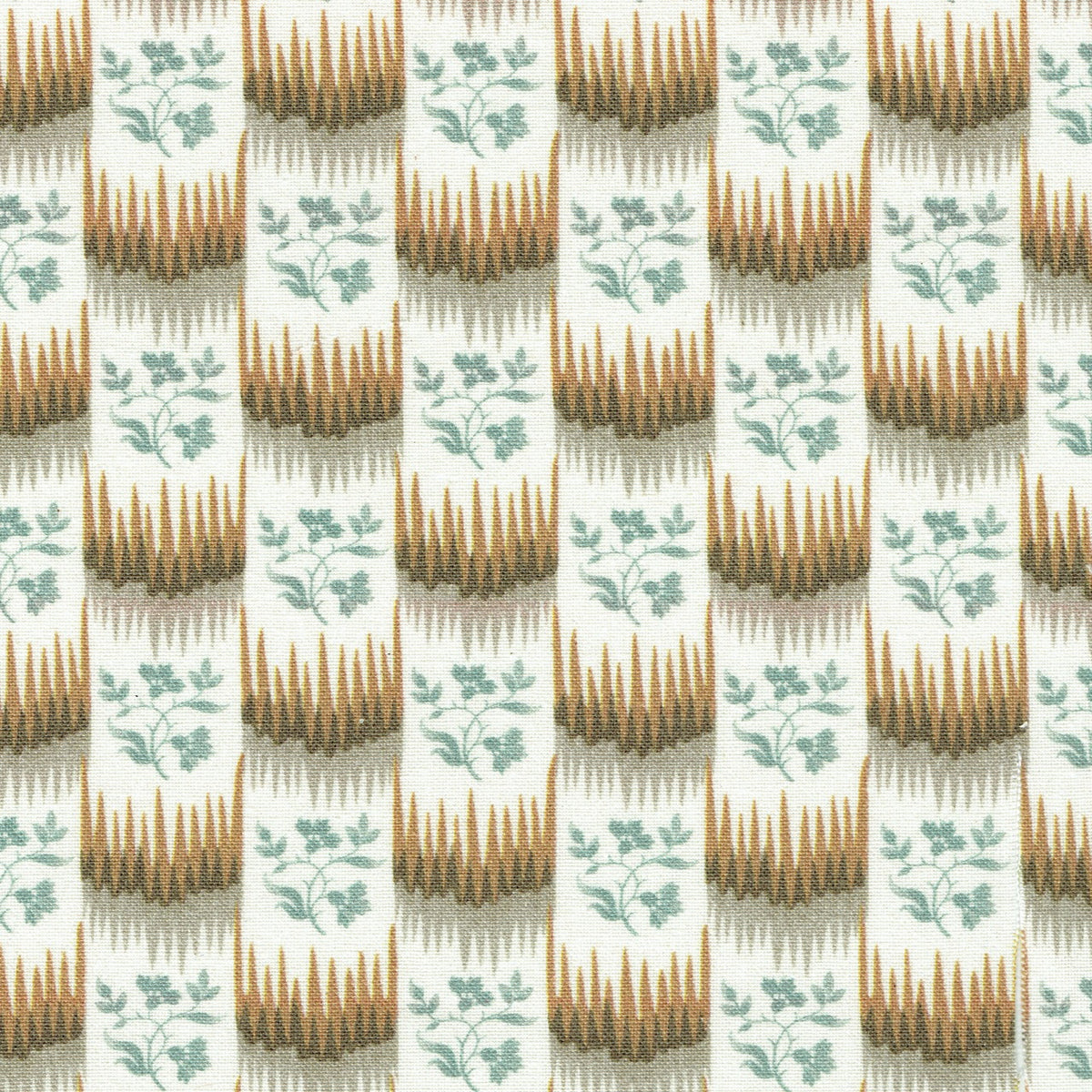 Harting Fabric by Titley & Marr in Caramel & Fawn