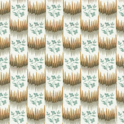 Harting Fabric by Titley & Marr in Caramel & Fawn