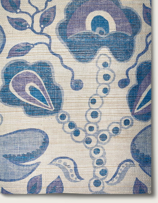 Helene Wallpaper by Aux Abris in Winter Lake