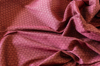 Honeycomb Fabric by Flora Soames in Plum