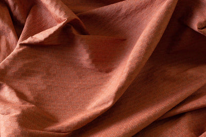 Honeycomb Fabric by Flora Soames in Tangerine