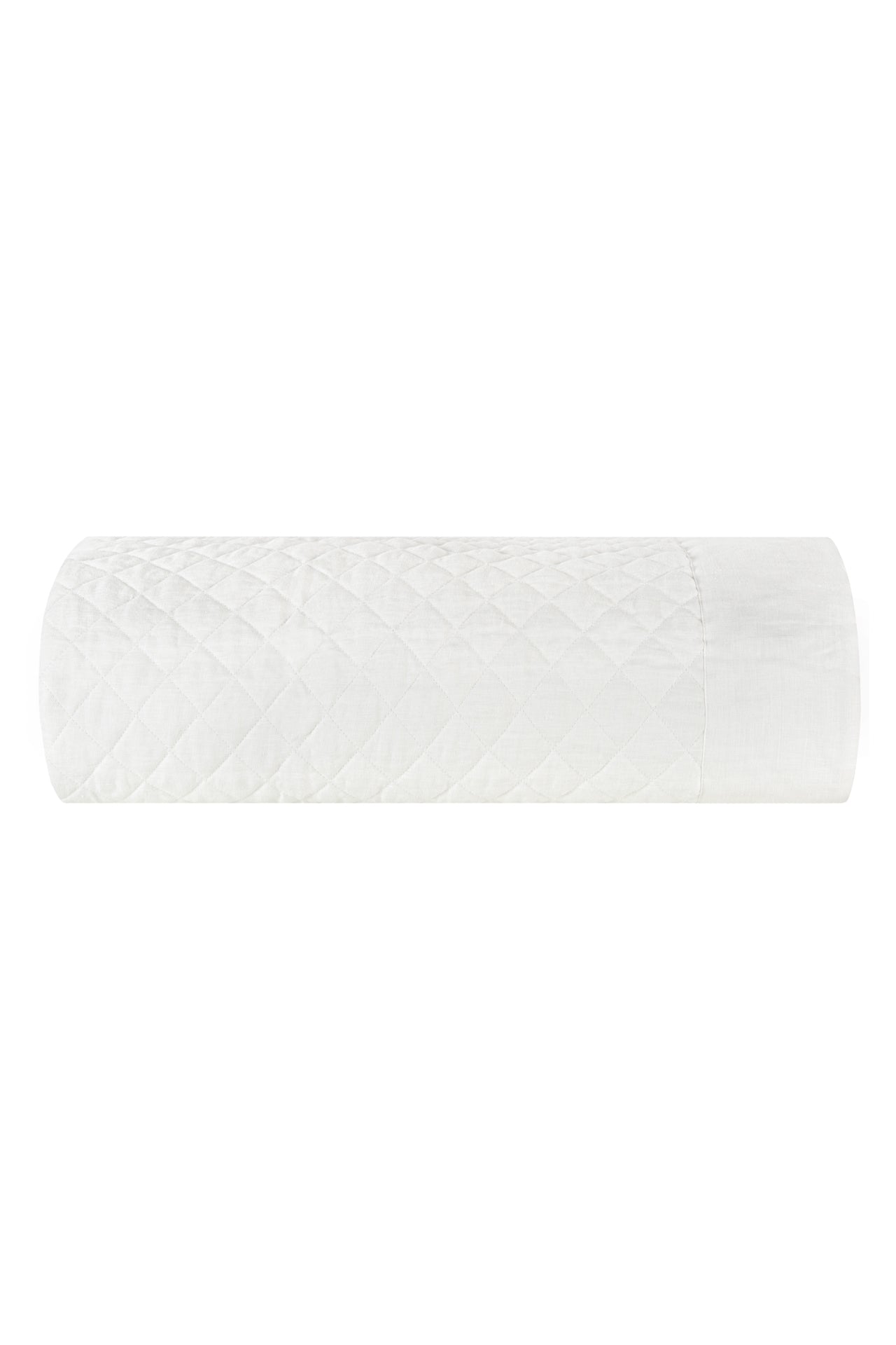 Hudson Linen Quilted Coverlet